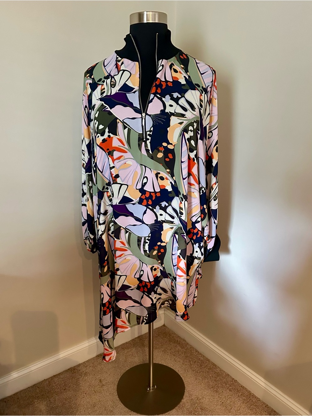 Ashley Stewart Asymmetrical top